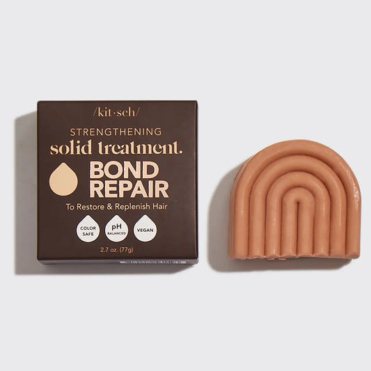 Bond Repair Solid Treatment Bar - Restore and strengthen damaged hair for a healthier, shinier look. Elevate your hair care routine with this repairing treatment.