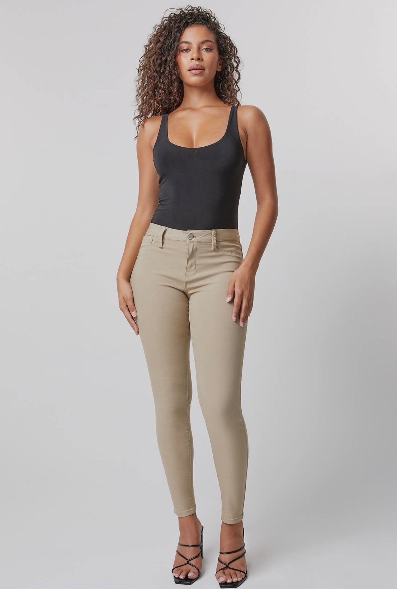 Hyperstretch Mid-Rise Skinny Jean