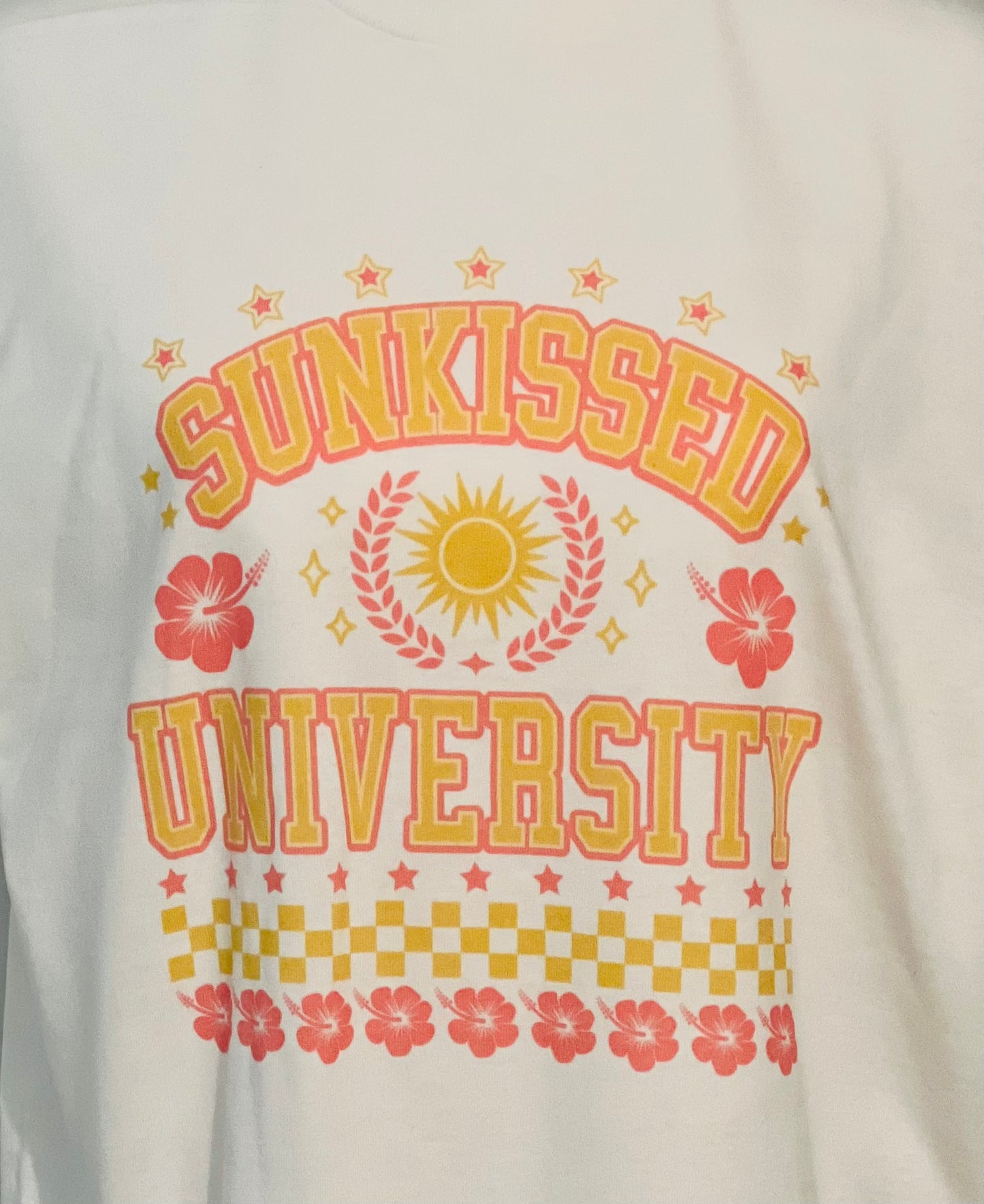 Sunkissed University Tee