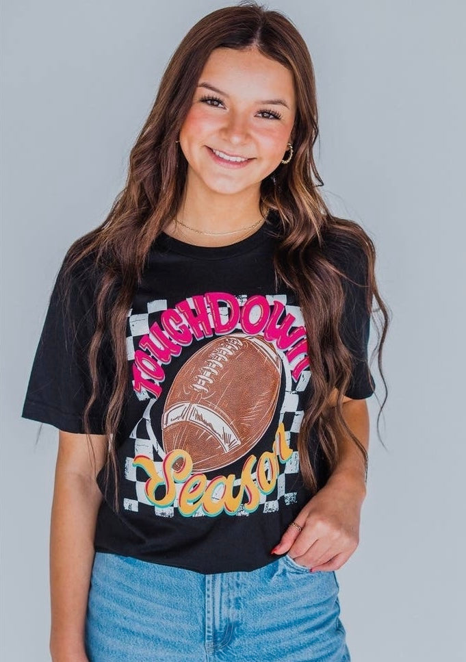 Touchdown Season Football Tee